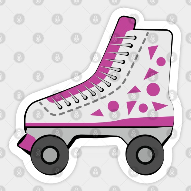 Roller Skate - Vector Illustration Sticker by DesignWood Atelier